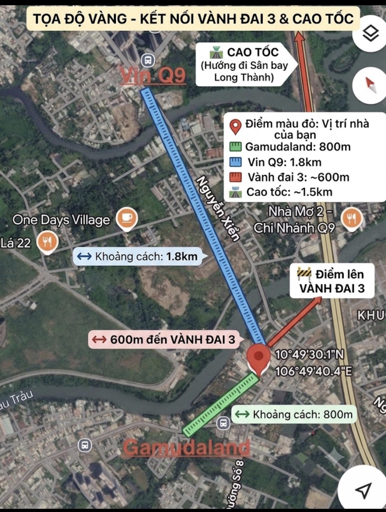 Giảm giá BÁN NHÀ 3 TẦNG SỔ HỒNG HOÀN CÔNG gần đường Lò Lu - KẾ CẬN VIN Q9 ,GAMUDA LAND  và kế điểm lên Cao Tốc và VD3