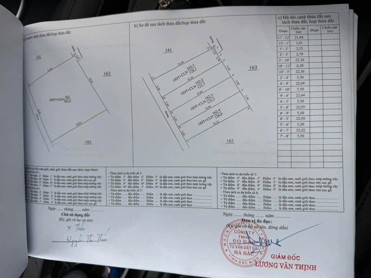 bán mảnh đất gia đình tách ra bán để lấy tiền trả nợ,