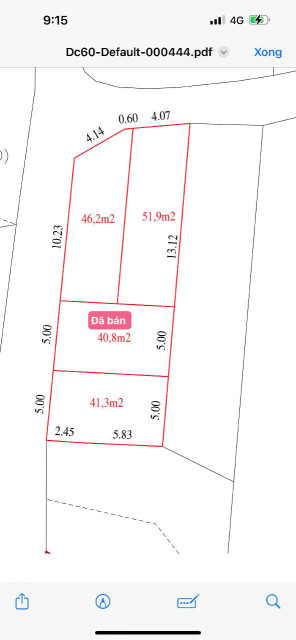 Bán 46,2m2 đất Hương Mạc Kim Thiều giá chỉ 2.x tỷ lô góc đẹp