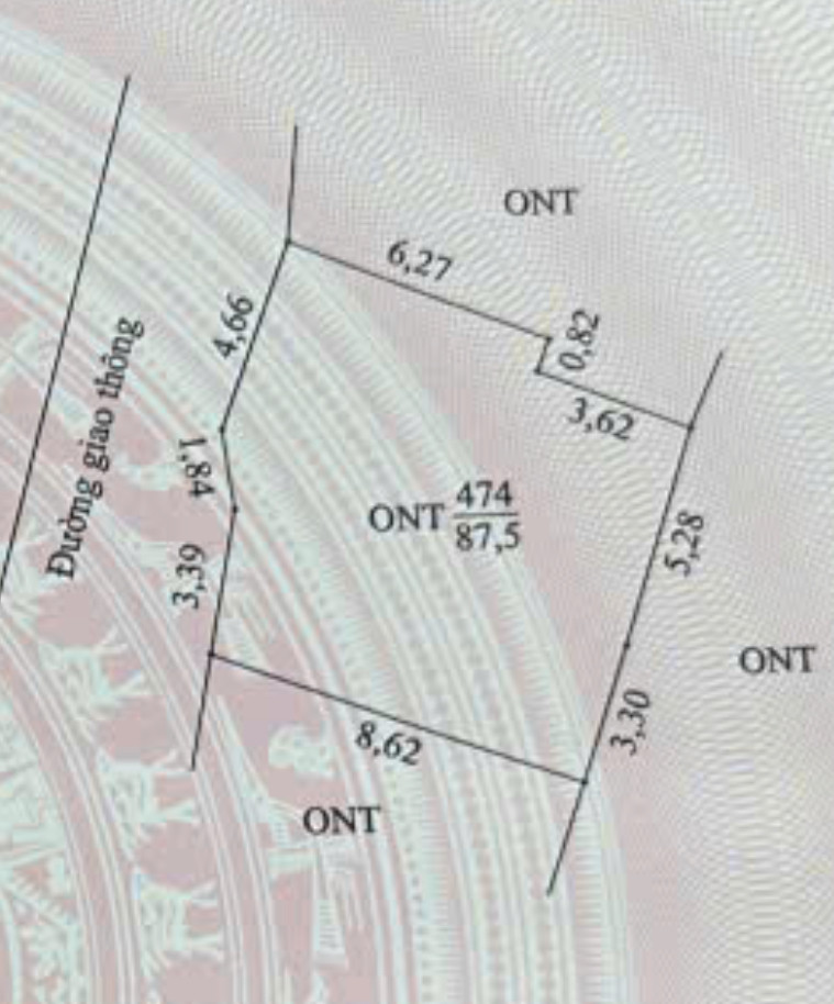 Bán đất 88,7m² ngang 9m giá 2.5 tỷ Phường Việt Trì