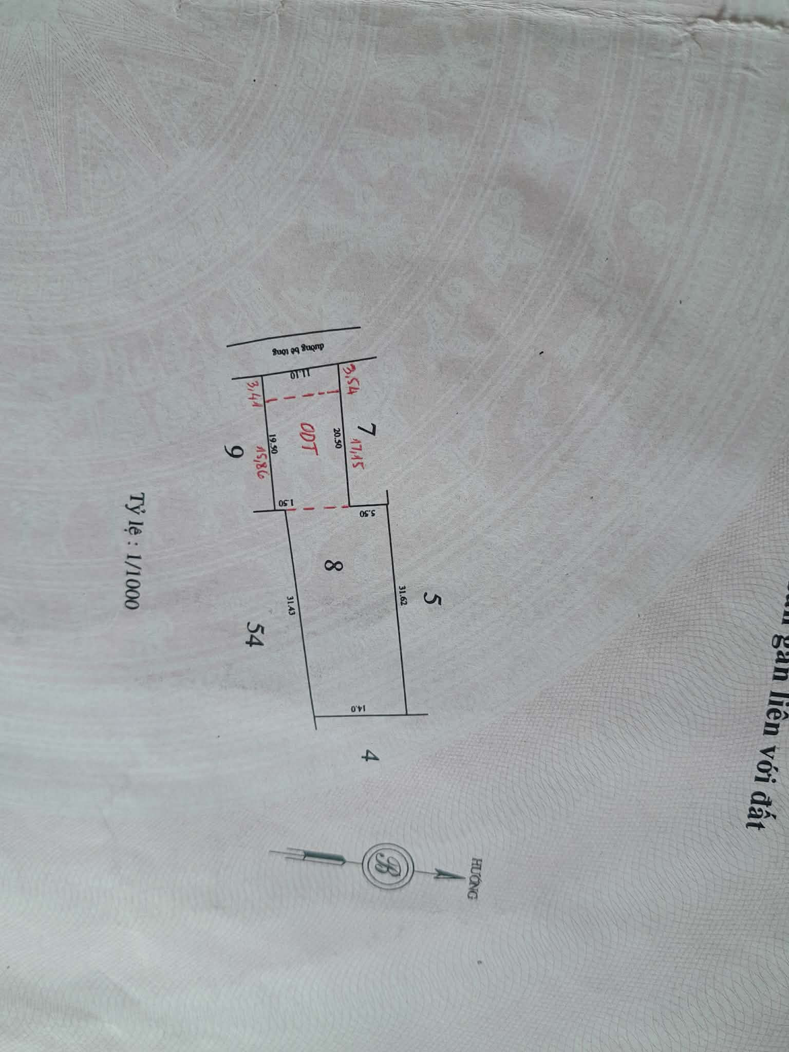 Bán đất 672m² có sẵn 222m² thổ cư ngang 11m giá 2.2 tỷ tại Phường Vĩnh Châu