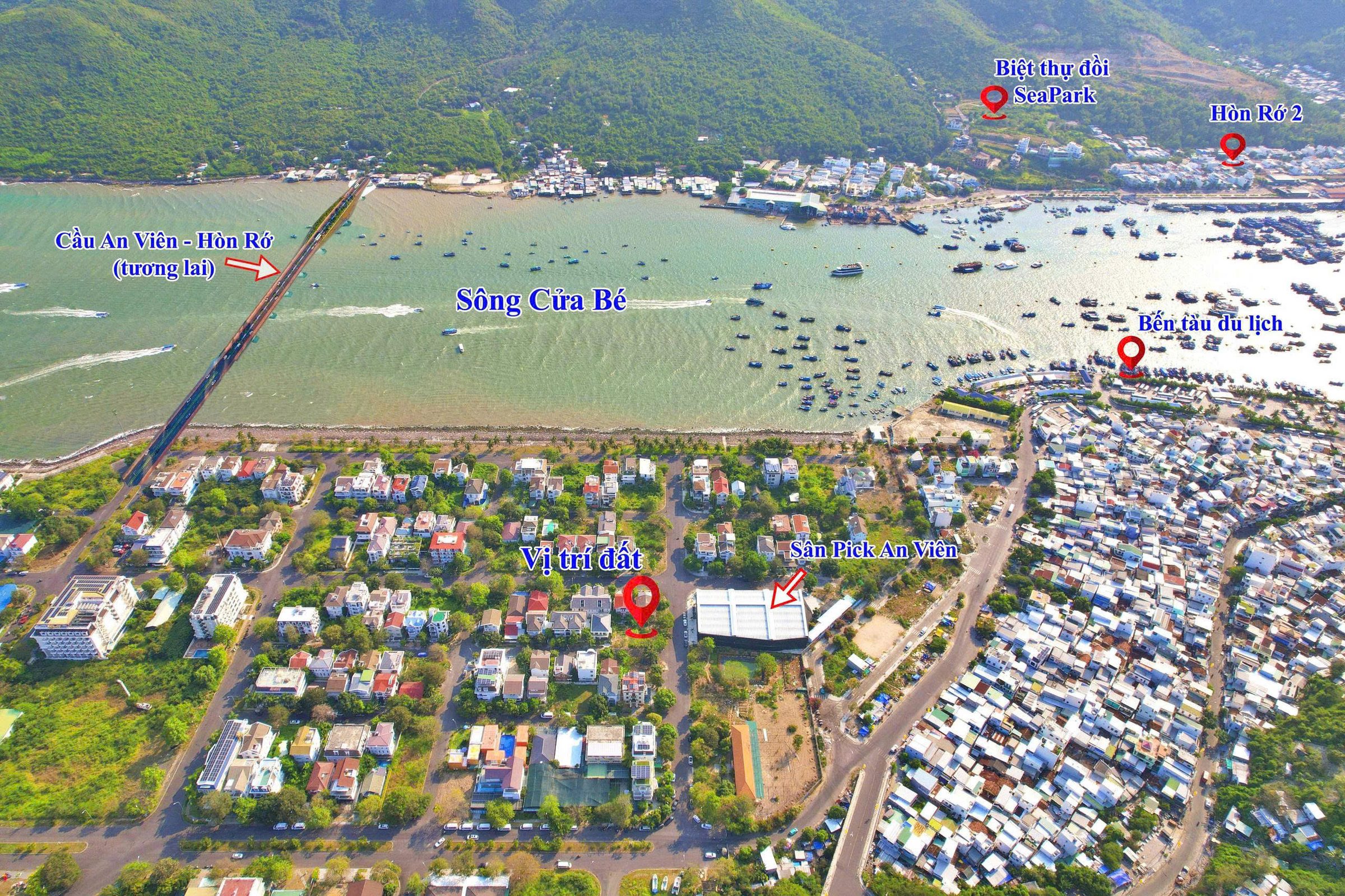 LÔ GÓC 197,5 m2 BIỆT THỰ AN VIÊN NHA TRANG ĐƯỜNG 21M VÀ ĐƯỜNG 13M - GIÁ 115 TR