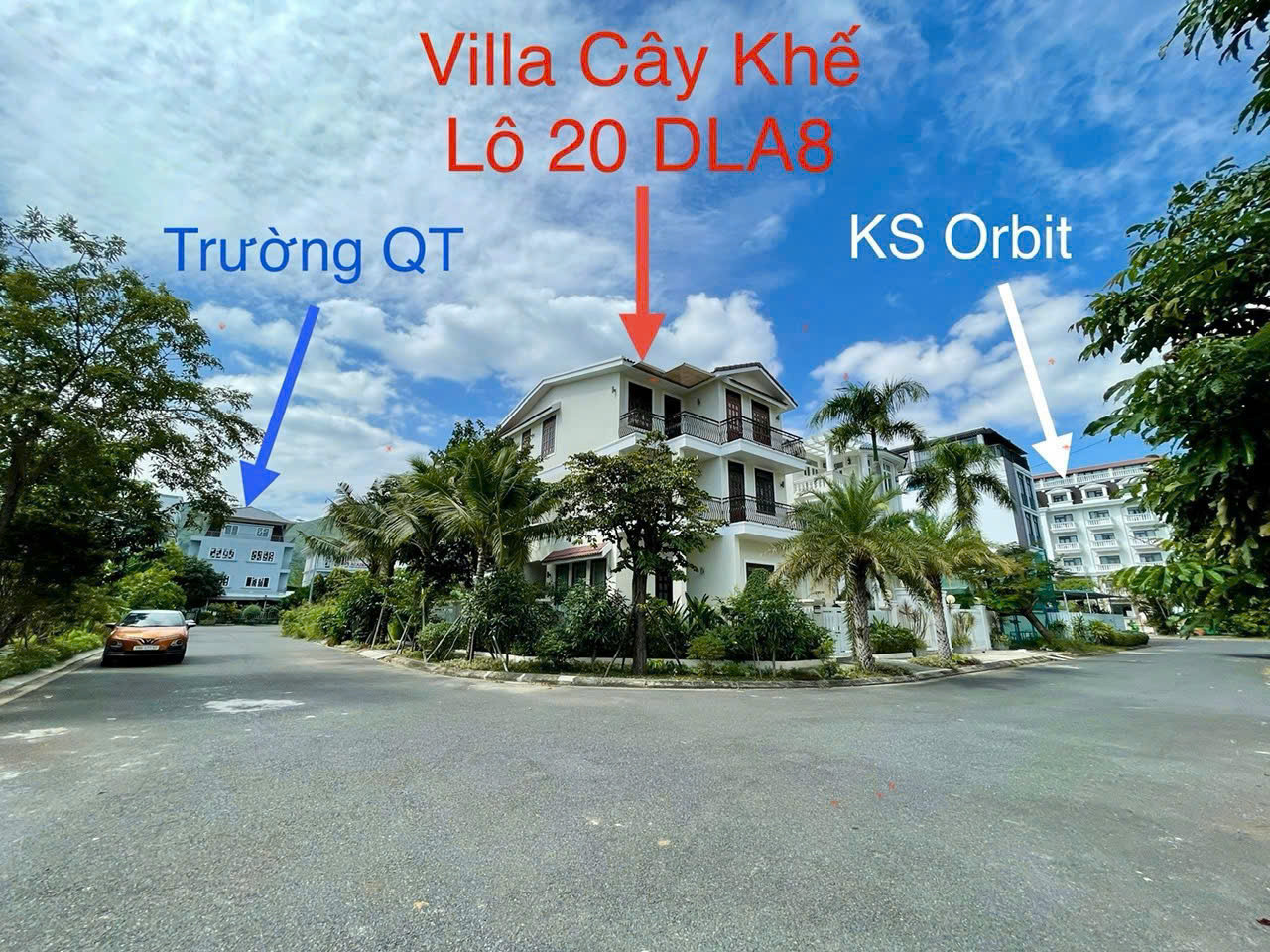 Bán biệt thự 3 tầng góc 2 mặt tiền tại khu kim cương KĐT biển An Viên