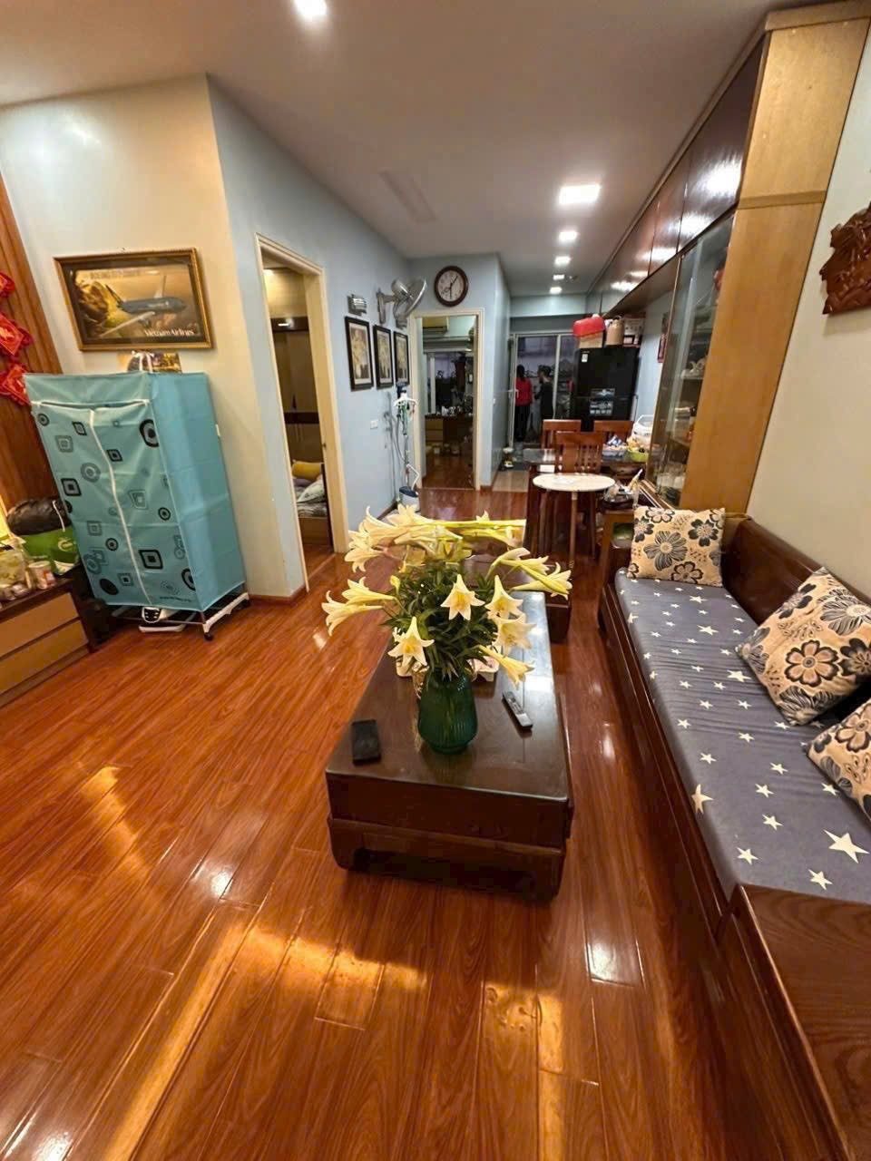 Cho Thuê Chung Cư Xuân Đỉnh - Bắc Từ Liêm 90M² 2 Ngủ - Full Nội Thất - Giá Thuê 11tr