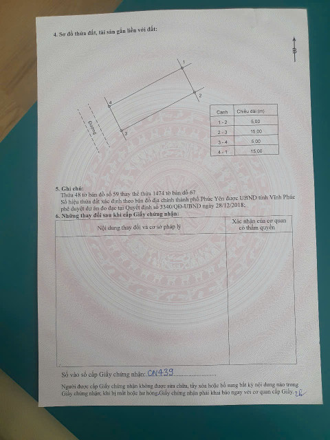 Bán nhà 75m² ngang 5m giá 4.7 tỷ Phường Xuân Hòa