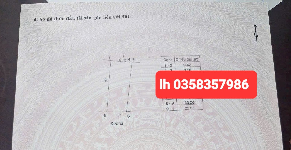 Bán đất 1020m² ngang 18.84m giá 10.2 tỷ Phường Xuân Hòa