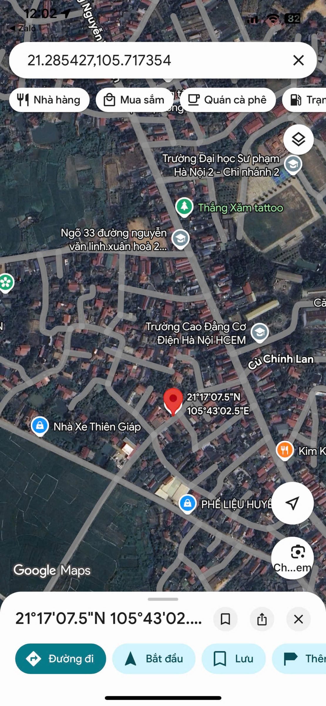 Bán nhà 85.5m² có sẵn 50m² thổ cư ngang 4.8m tại Phường Xuân Hòa