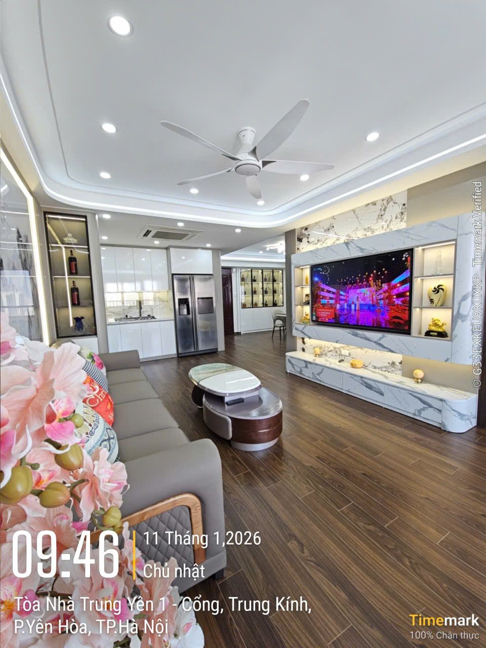 Bán chcc Trung Yên 1 Vũ Phạm Hàm căn góc tầng đẹp 125m 4pn 3wc 3 ban công full đồ view đẹp