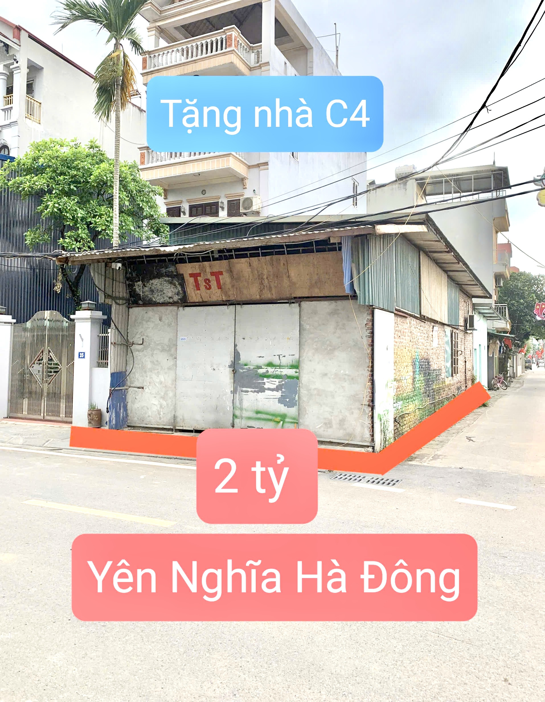 Chủ cần tiền bán đất gần bxe yên nghĩa giá 2 tỷ