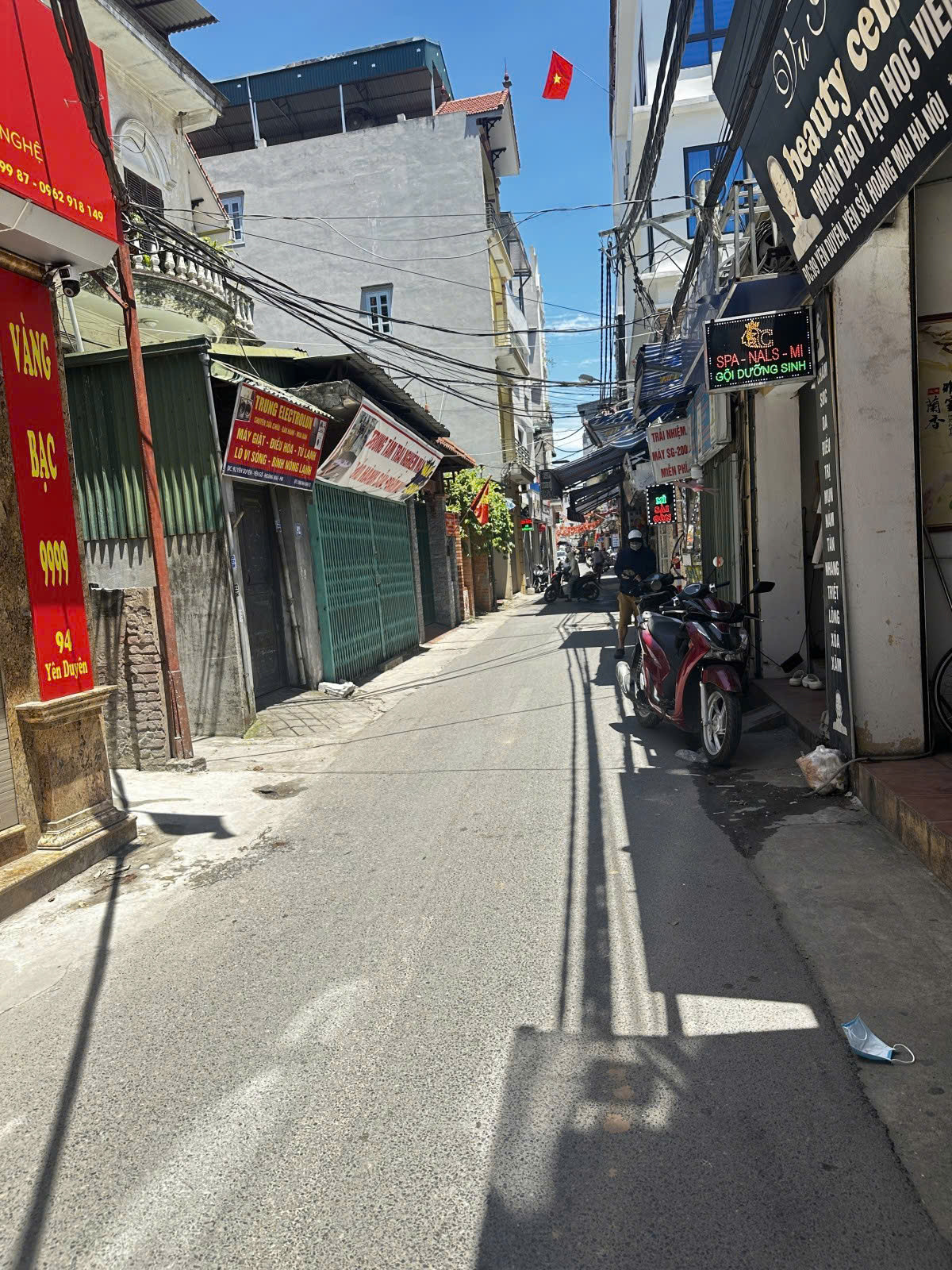 Mặt phố yên duyên bán 84m đất ô tô dừng đỗ kinh doanh hoàng mai