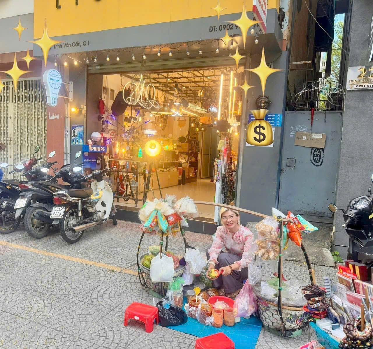 BÁN NHÀ MẶT TIỀN KINH DOANH ĐƯỜNG TRỊNH VĂN CẤN, QUẬN 1 - NGANG LỚN ĐẸP 5M * 16M - GIANG GIANG 0938676685