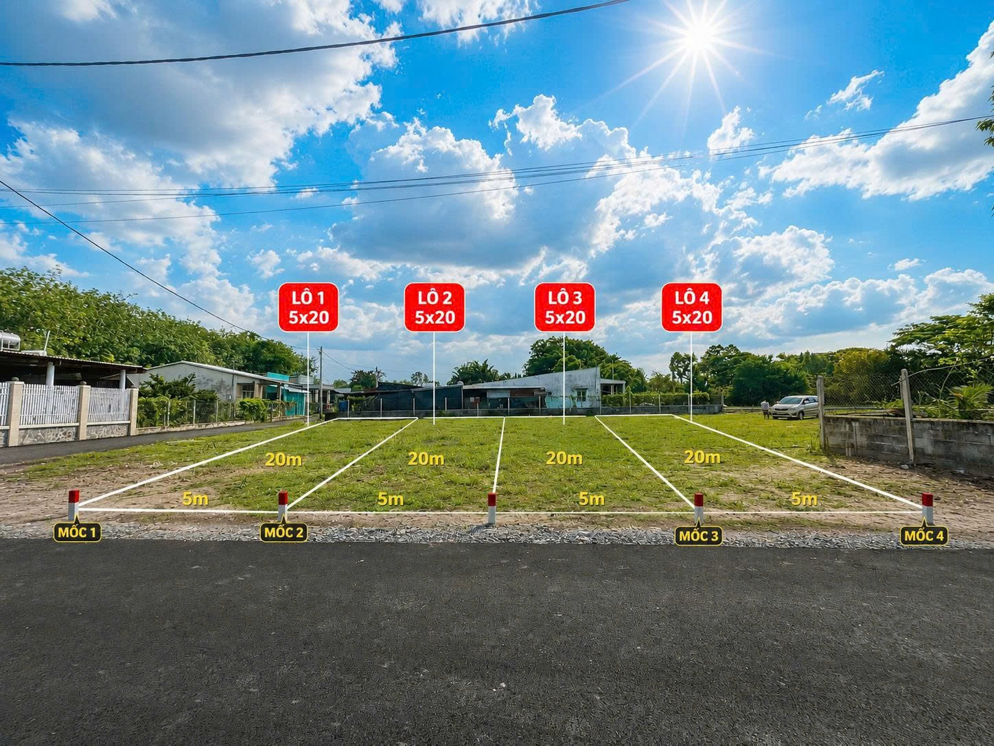 Đất full thổ 115m2 - ngay trung Tâm Hành chính Củ Chi