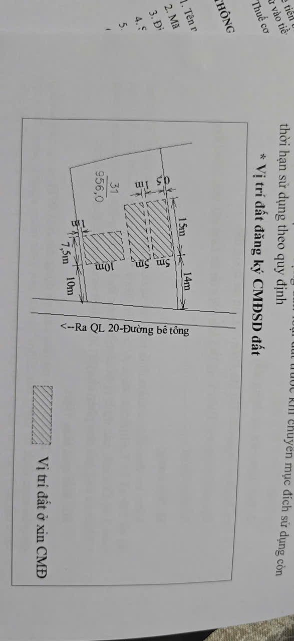 Đất nền gần hồ tây di linh