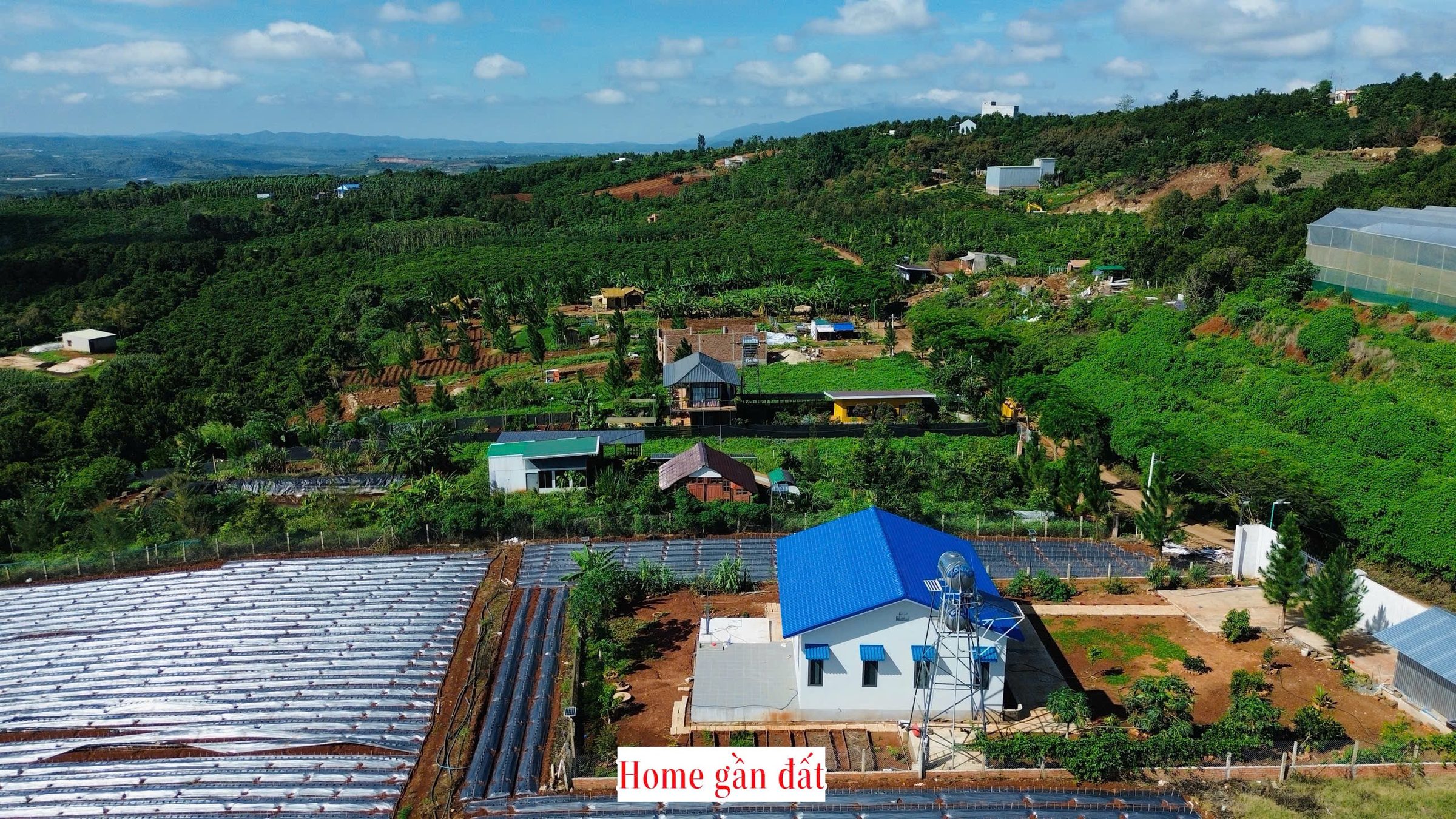 Đinh Văn- Lâm Hà view săn mây dt từ 177m2 sẵn 100m2 thổ cư đường bê tông oto tới đất sát bên DT725 giá chỉ 3xxtr