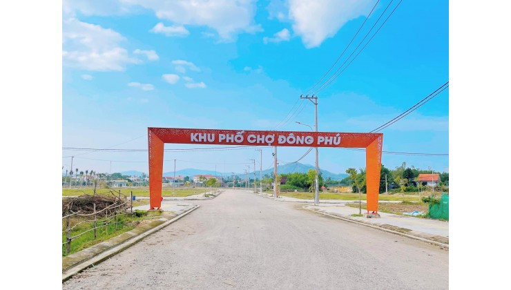 Phố chợ Đông Phú - dự án Nhà mặt chợ đầu mối lớn nhất miền Trung giá siêu đầu tư