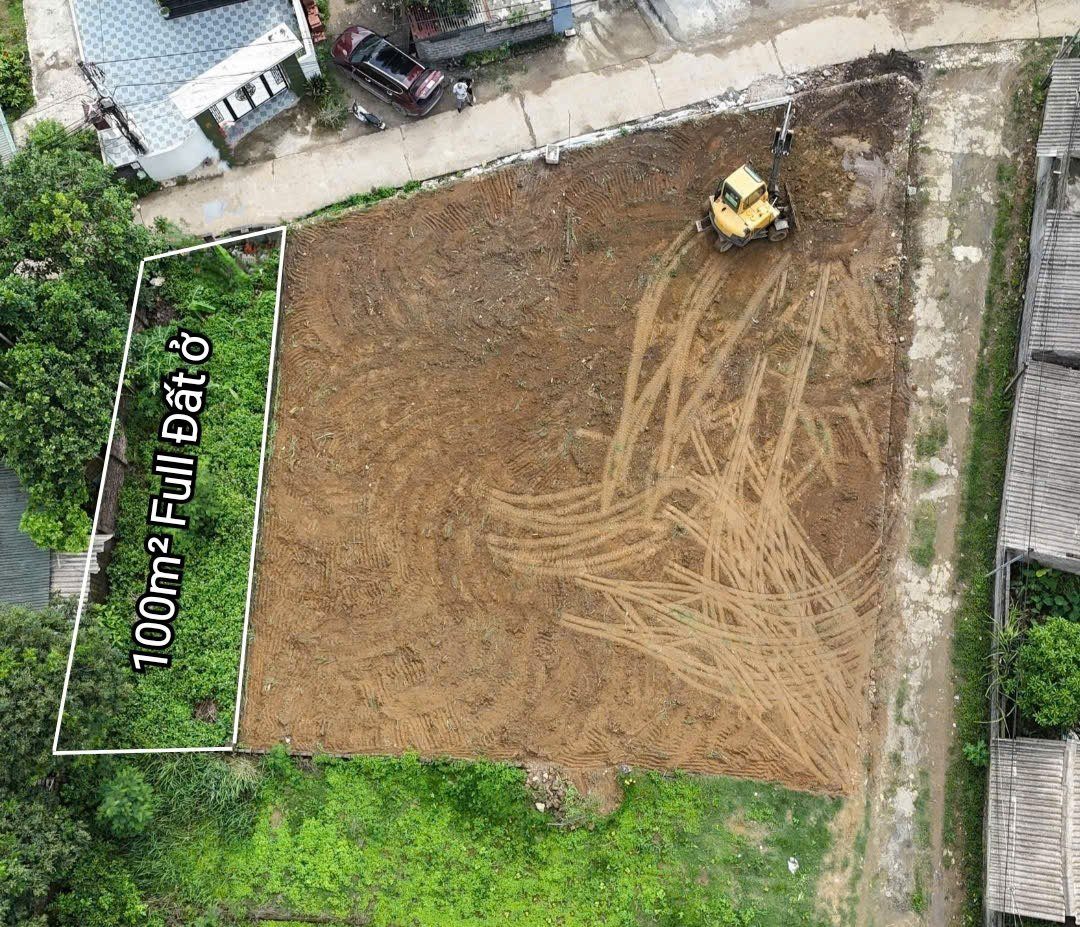 100m full thổ cư - đất thị trấn - gần QL6 - khu dân cư - giá đầu tư