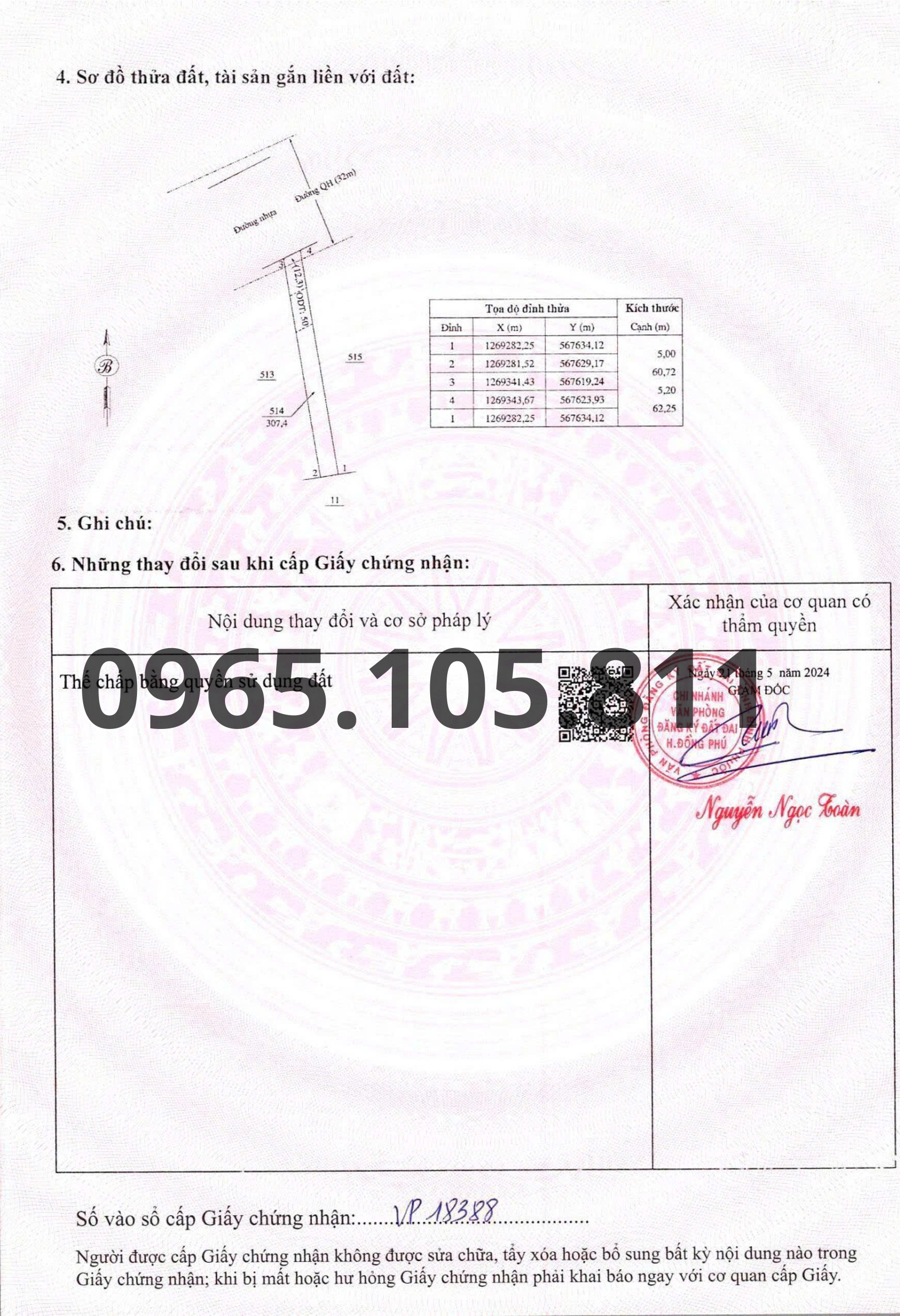 Sỉ 20 nền đất mặt tiền đường nhựa Vành Đai hồ Suối Giai 32m, sát KCN Bắc Đồng Phú