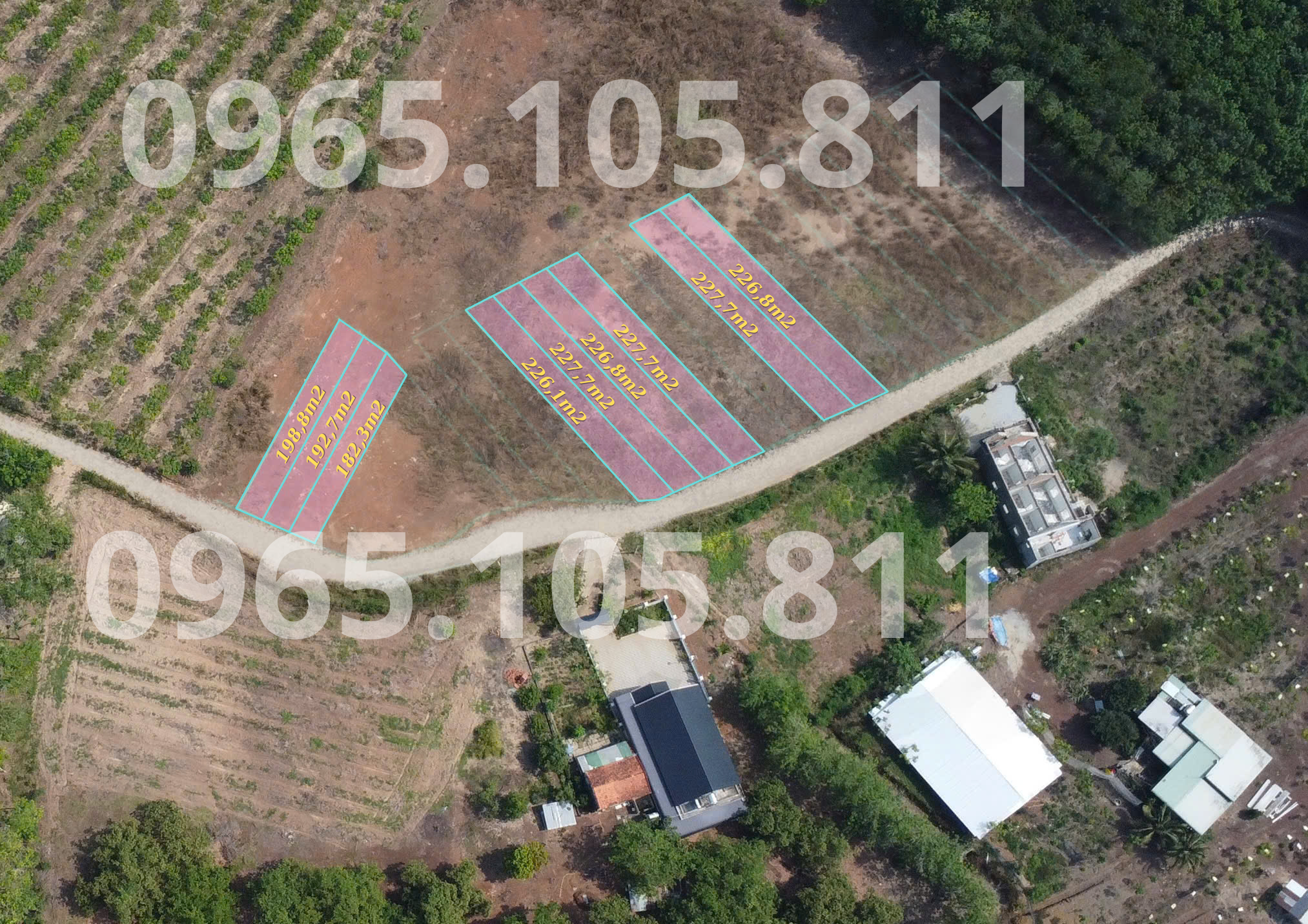 Đất thổ cư ngay Phường Đồng Phú, gần KCN dân đông đúc. Giá 280tr