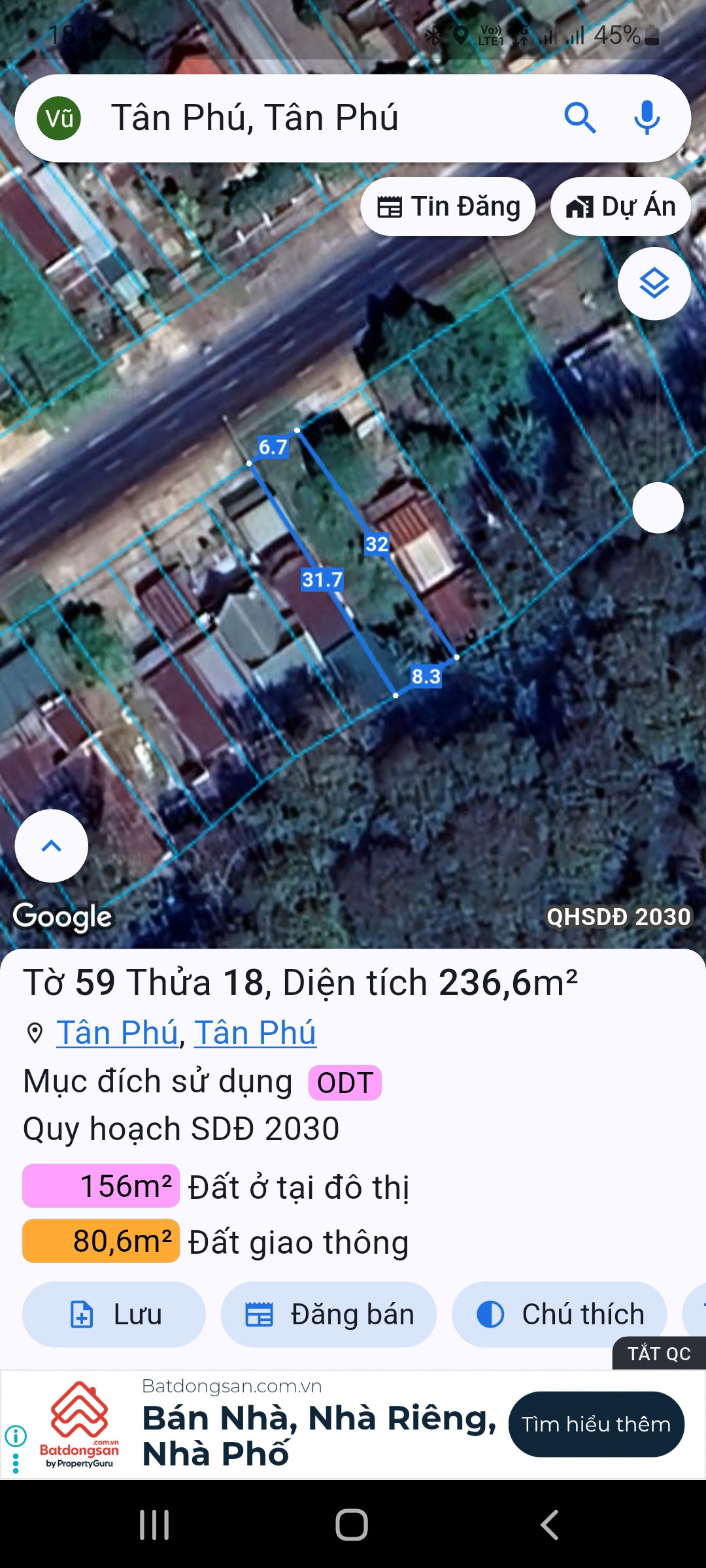 Nhà Đất TT Tân Phú Tân Phú Đồng Nai