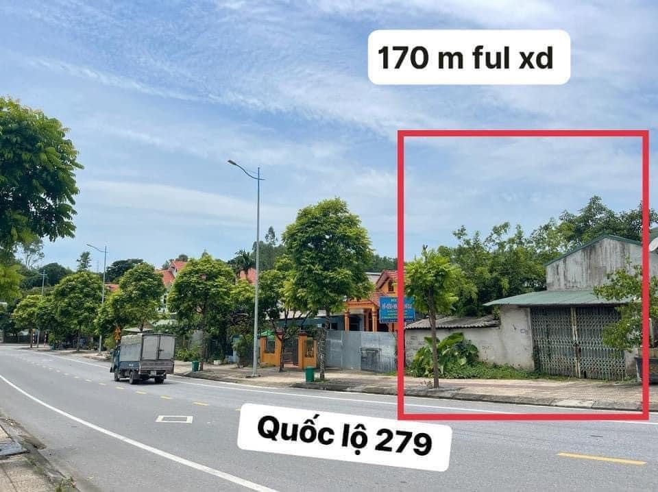 ĐẤT MẶT ĐƯỜNG QL279 KHU TRỚI 2 HOÀNH BỒ