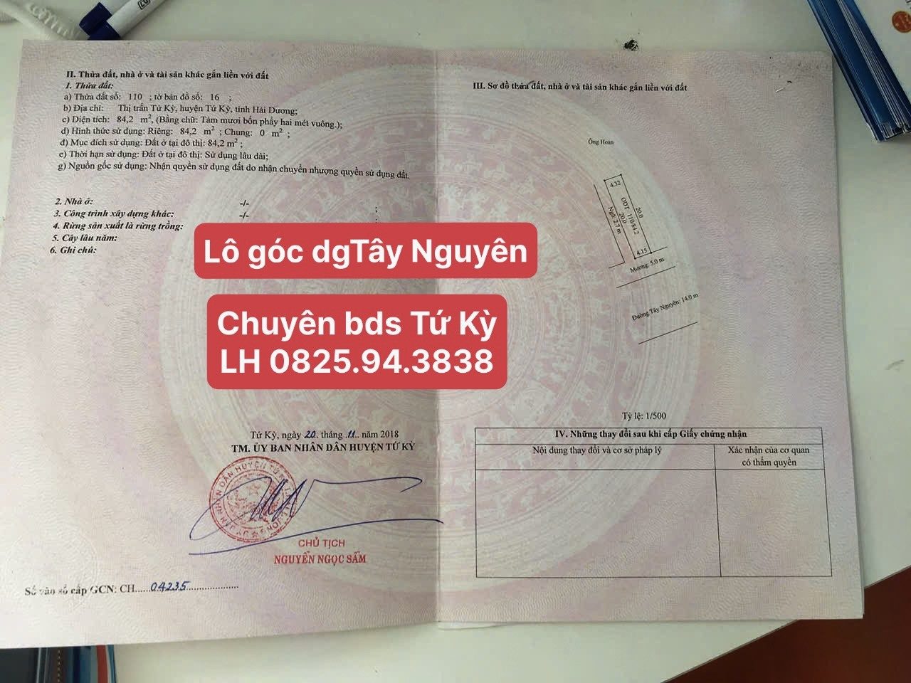 NHÀ MẶT PHỐ TỨ KỲ – LÔ GÓC 2 MẶT TIỀN – GIÁ CHỈ 4,1 TỶ 🔥