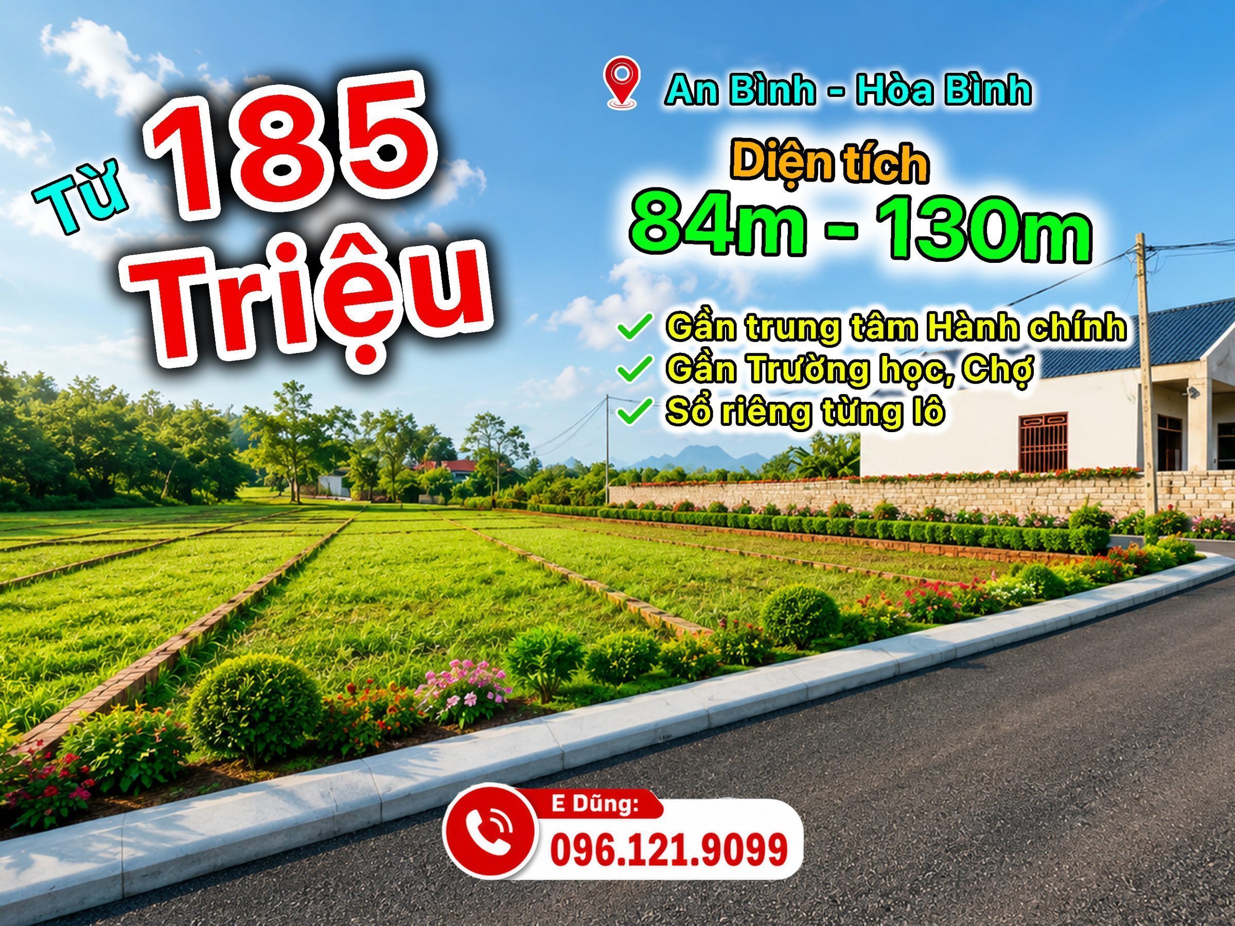💰 CHỈ TỪ 185 TRIỆU LÀ MUA ĐƯỢC ĐẤT CÓ SỔ ĐỎ 🔥