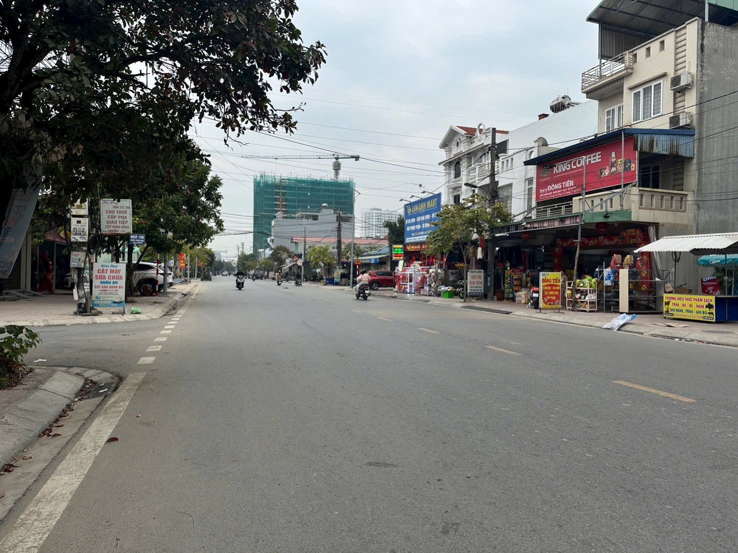 1.	Bán Nhà Mặt Đường Trang Quan An Đồng 120m² – Kinh Doanh Đỉnh, MT 6m