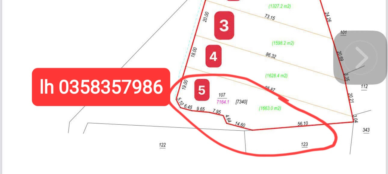 Bán đất 7164m² ngang 24.1m giá 1 tỷ Xã An Khánh