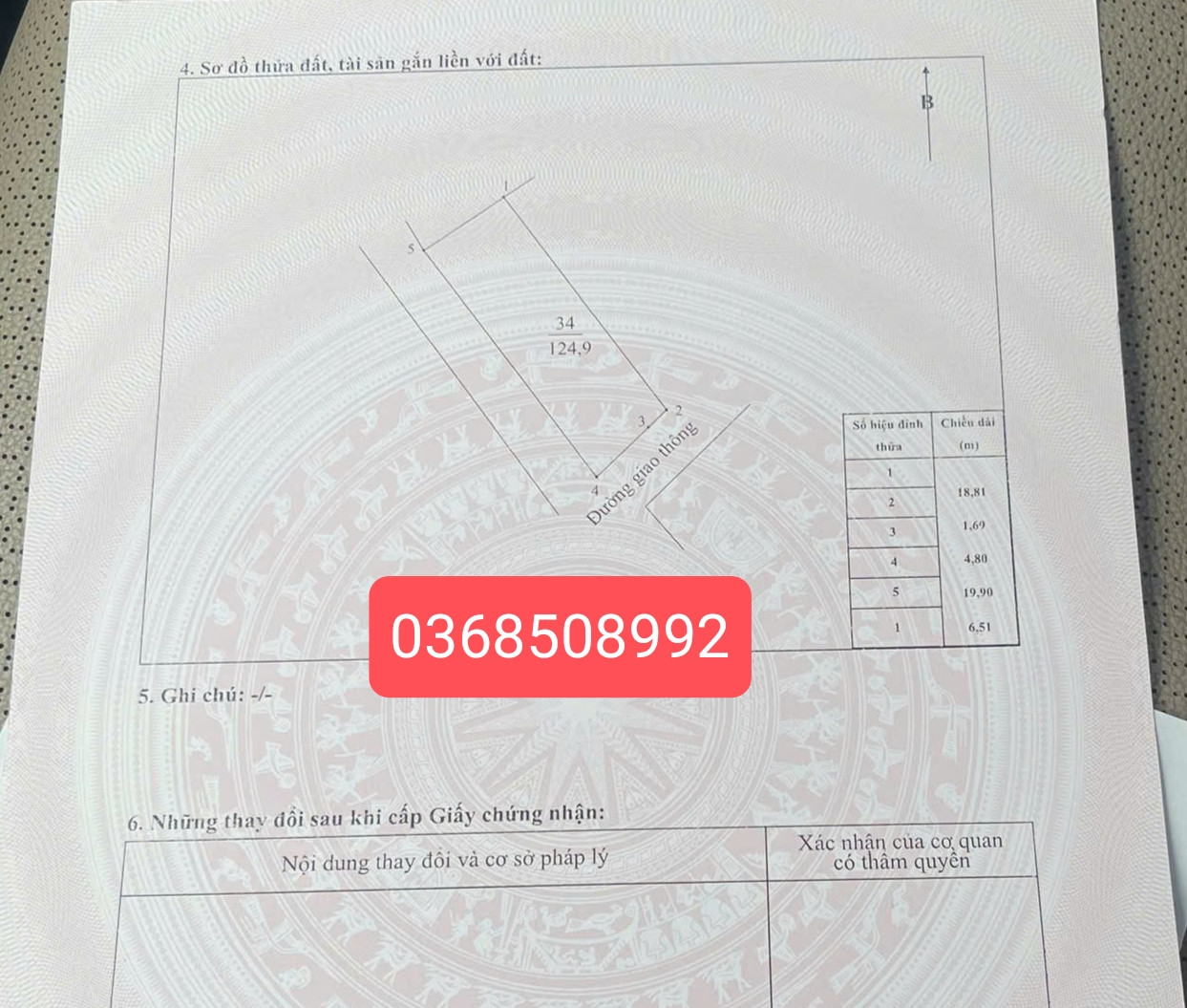 Bán đất 125m² ngang 6,5m giá 620 triệu Xã An Khánh