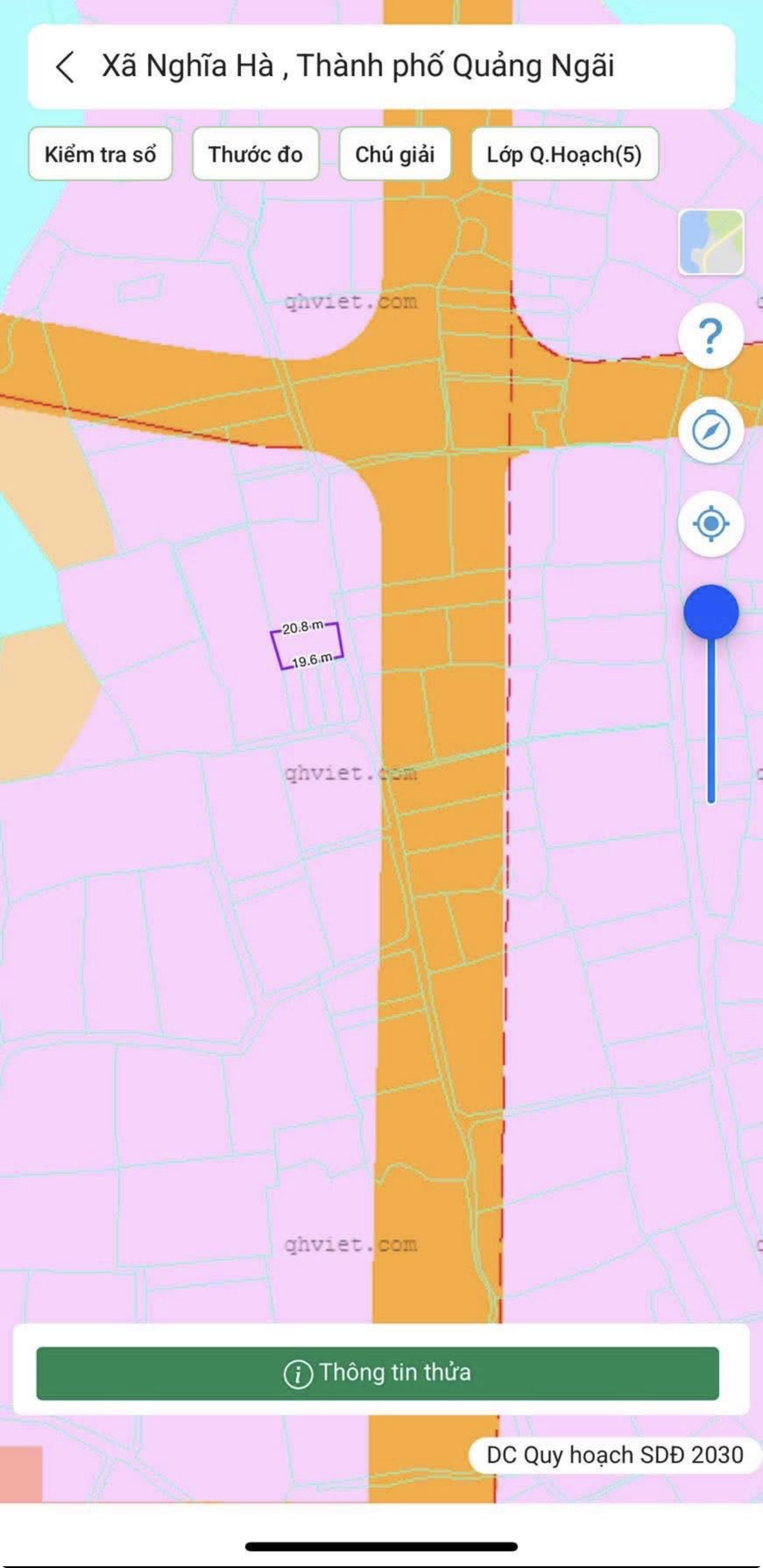 Bán đất 197m² full thổ cư ngang 9m giá 980 triệu tại Xã An Phú