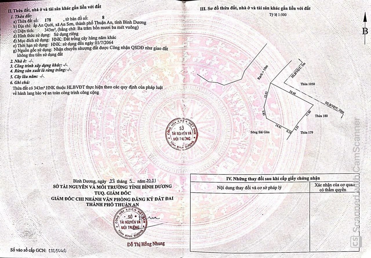 Bán đất tặng quán cà phê wiew sông Sài Gòn  diện tích 615m2 , giá chỉ 19.52 triệu/m2