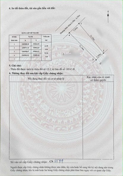 Bán đất 138.9m² ngang 5,5m. đường nhựa 7m giá 1.9 tỷ Xã An Trường( Bát Trang ) liên hệ 0362558882