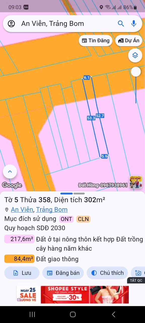Mặt tiền đường phùng hưng