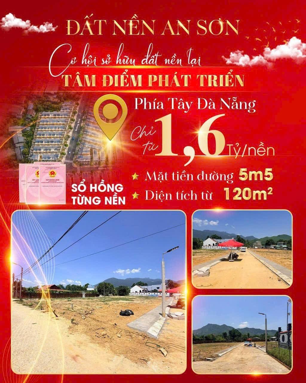 Bán Đất 140m² thổ cư 140m² giá 1.6 tỷ tại Xã Bà Nà Đà Nẵng