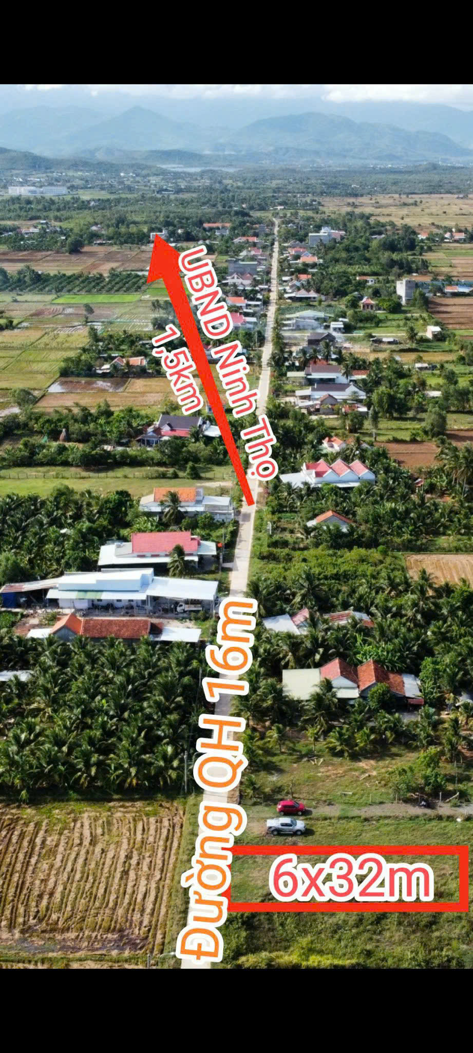 0938113403 Bán đất 191.8m² giá 990 triệu Xã Bắc Ninh Hòa Z186