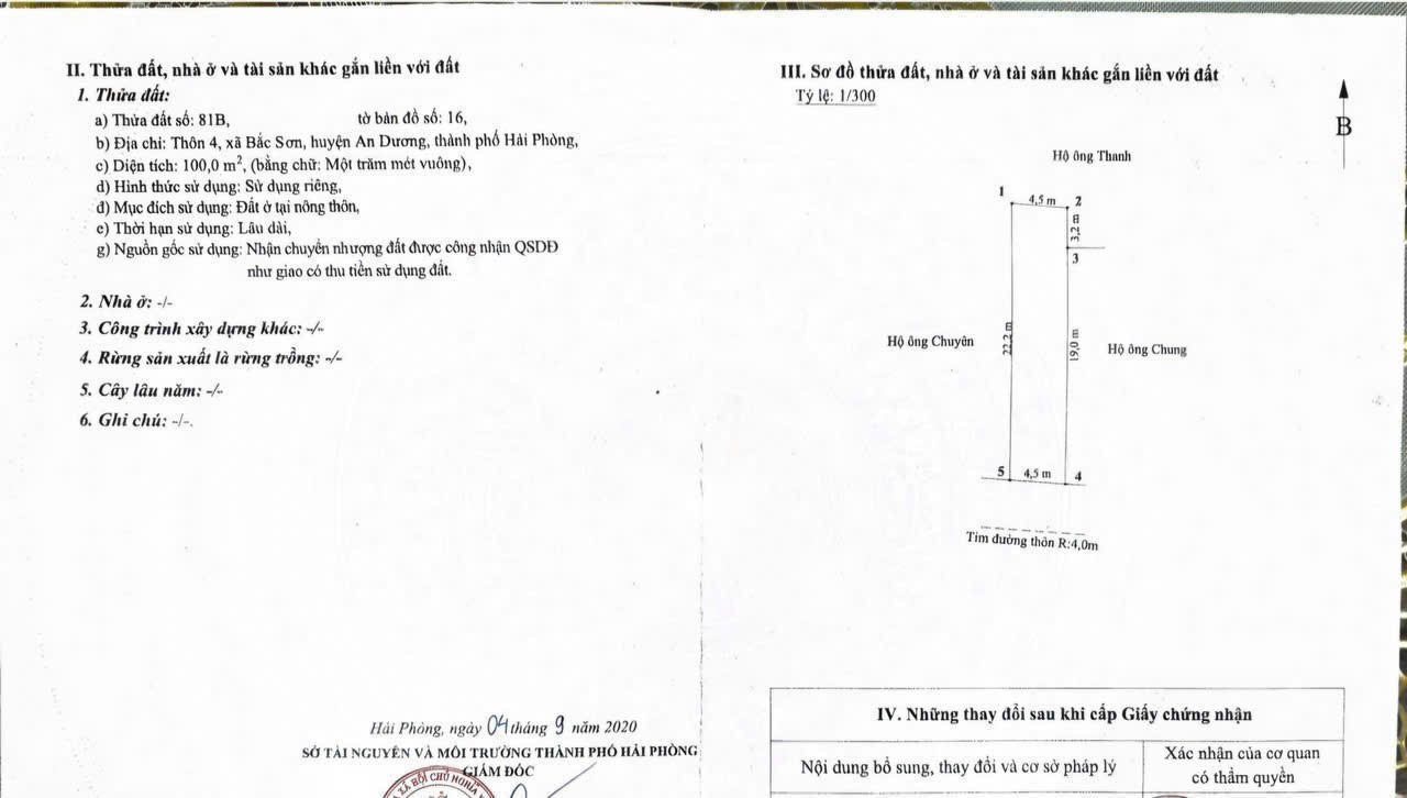 X Bán đất 100m² ngang 5m giá 2.2 tỷ tại  Bắc Sơn An Dương. liên hệ 0362558882