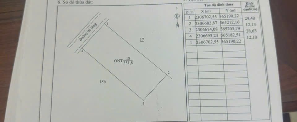 - Bãi sậy Ân thi 
- diện tích 351m2 tổng cả dôi dư hơn 400m2