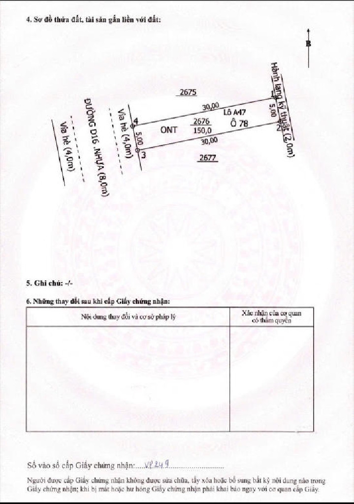 Bán đất 150m² giá 1.78 tỷ Xã Bàu Bàng
