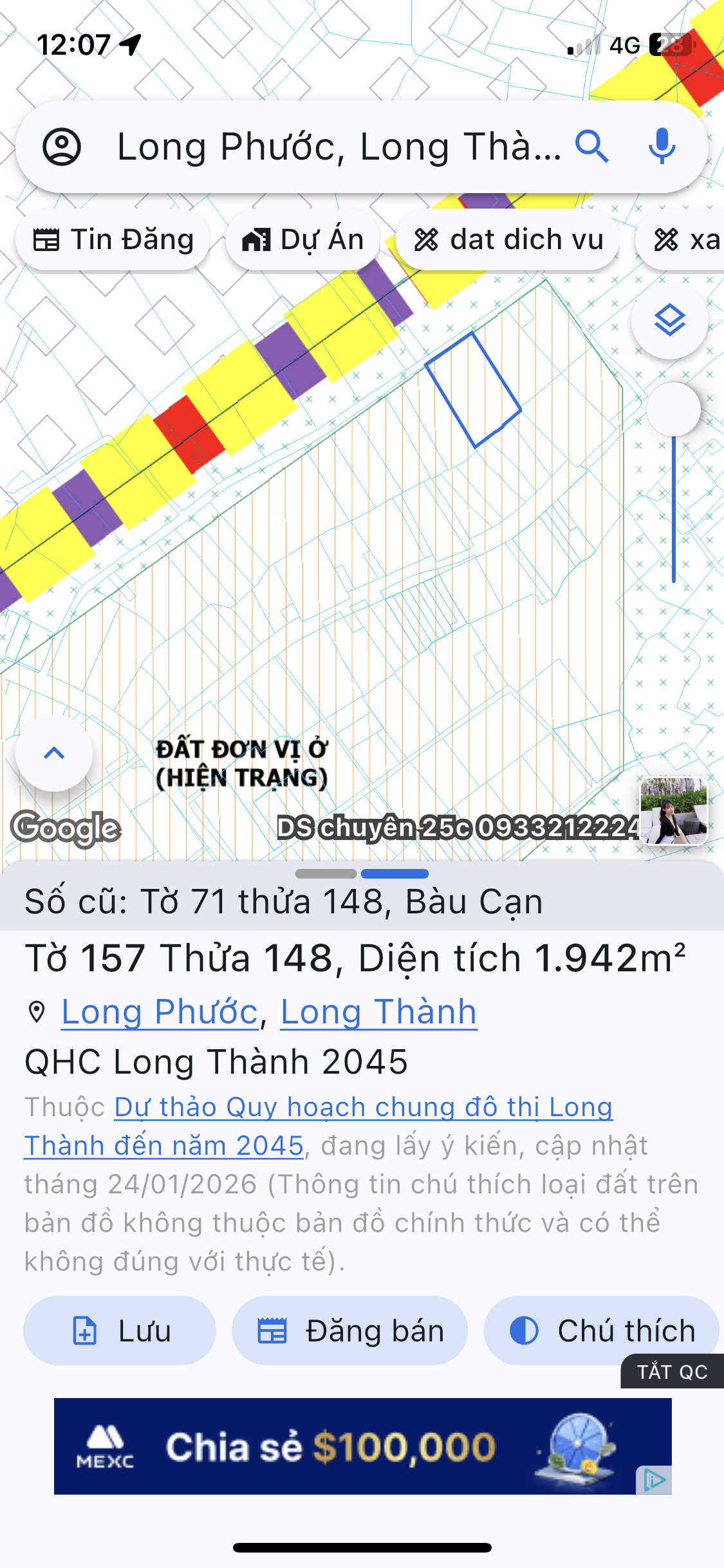 NGỘP CẦN TIỀN BÁN GẤP 2000m2 CÁCH SÂN BAY LONG THÀNH 50M