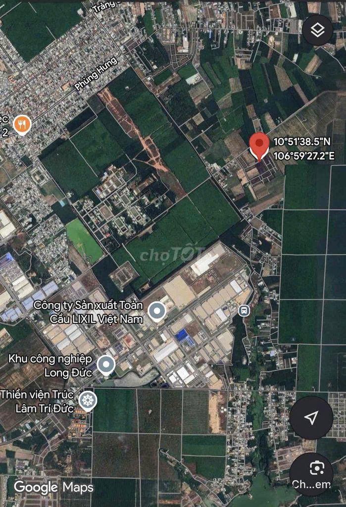 Bán đất 154.9m² có sẵn 154,9m² thổ cư ngang 5m giá 950 triệu tại Xã Bình An