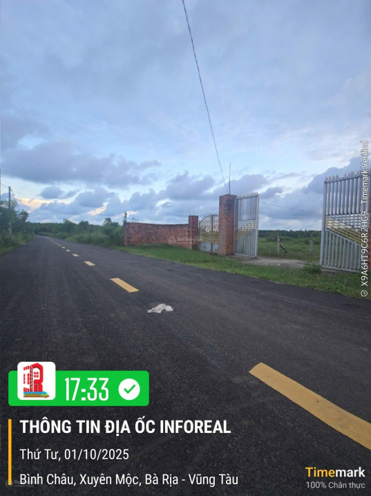 Bán đất 9722.1m² giá 22 tỷ Xã Bình Châu