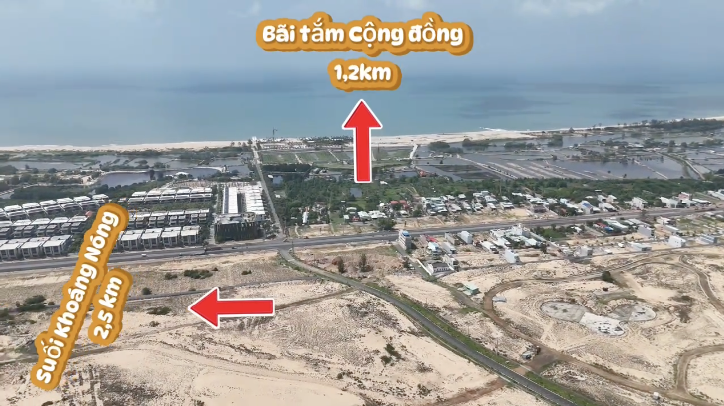 Bán đất 191m² có sẵn 80m² thổ cư ngang 5m giá 2.1 tỷ tại Xã Bình Châu