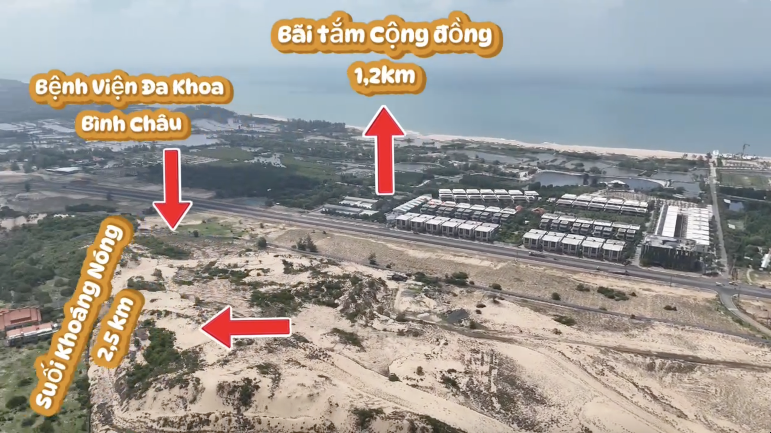 Bán đất 1145m² có sẵn 80m² thổ cư ngang 34,8m giá 5.73 tỷ tại Xã Bình Châu