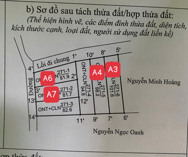 Bán đất 81.7m² ngang 5m giá 890 triệu Xã Bình Nguyên