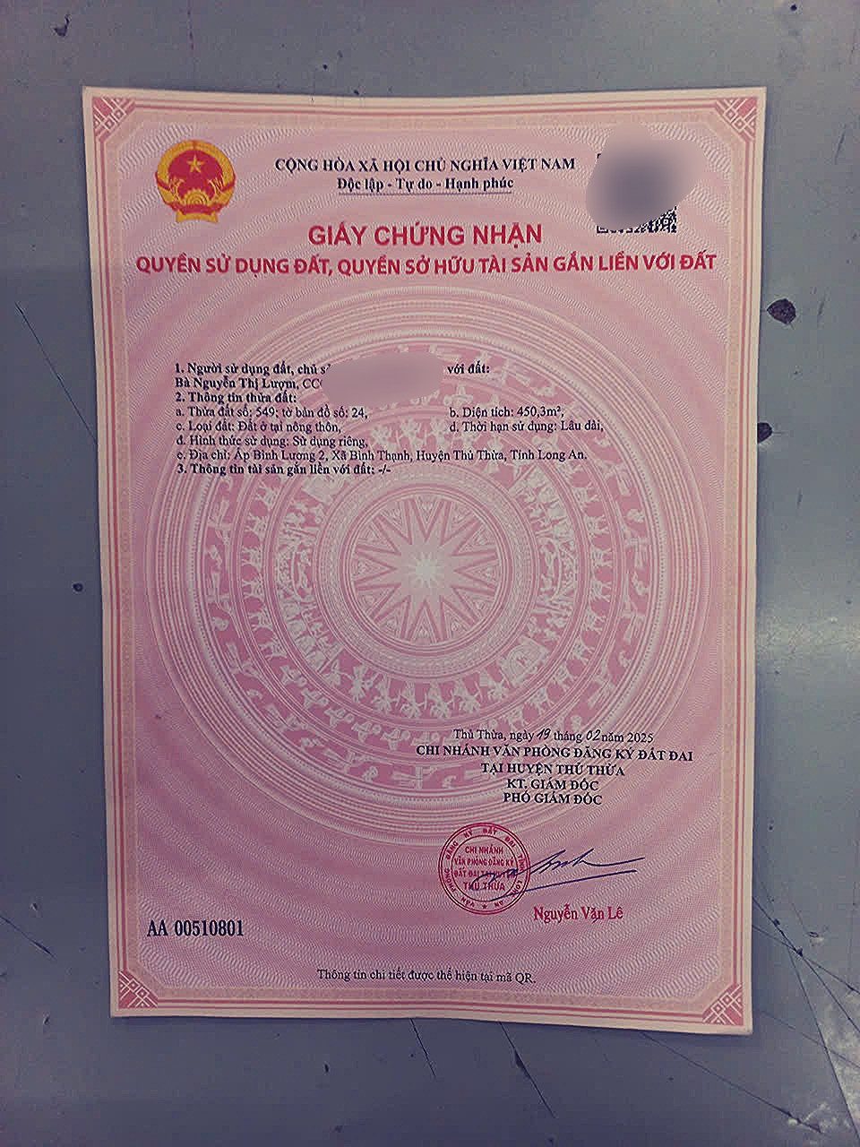 Cần bán đất chính chủ, thổ cư full