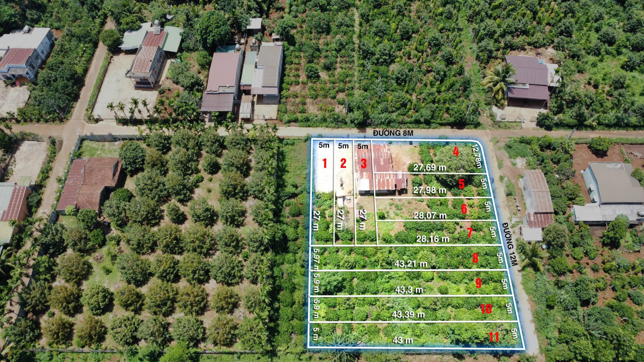 Bán đất 135m² ngang 5m giá 239 triệu tại Xã Bình Thuận Thị xã Thị Xã Buôn Hồ