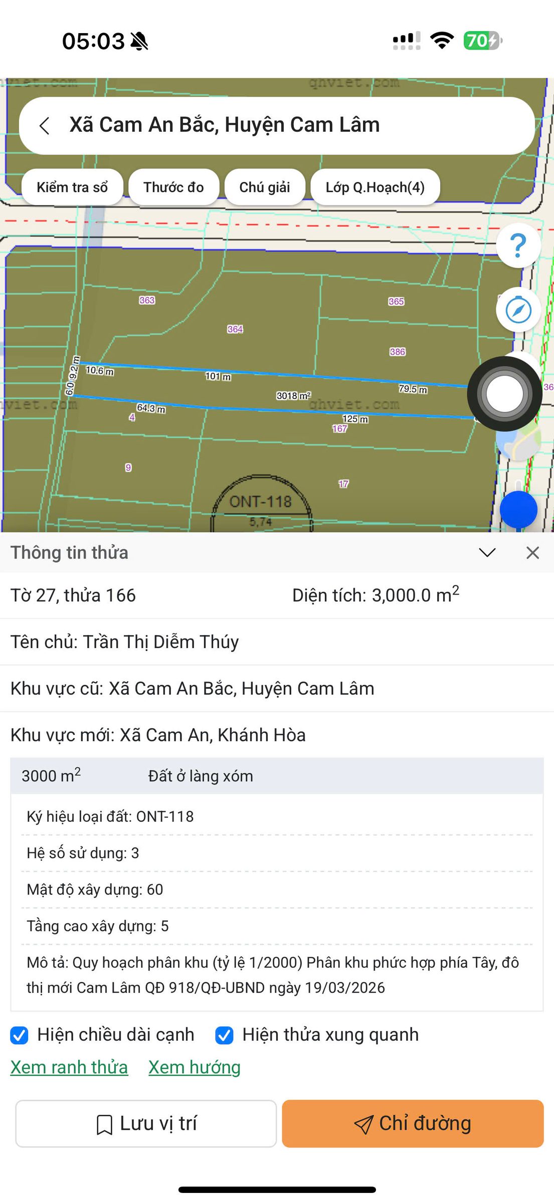 HIỀN LƯƠNG - CAM AN -- 4887 M2 -- 15M MẶT TIỀN -- QUI HOẠCH 2045 ĐẤT Ở -- GIÁ 800 TRIỆU/SÀO