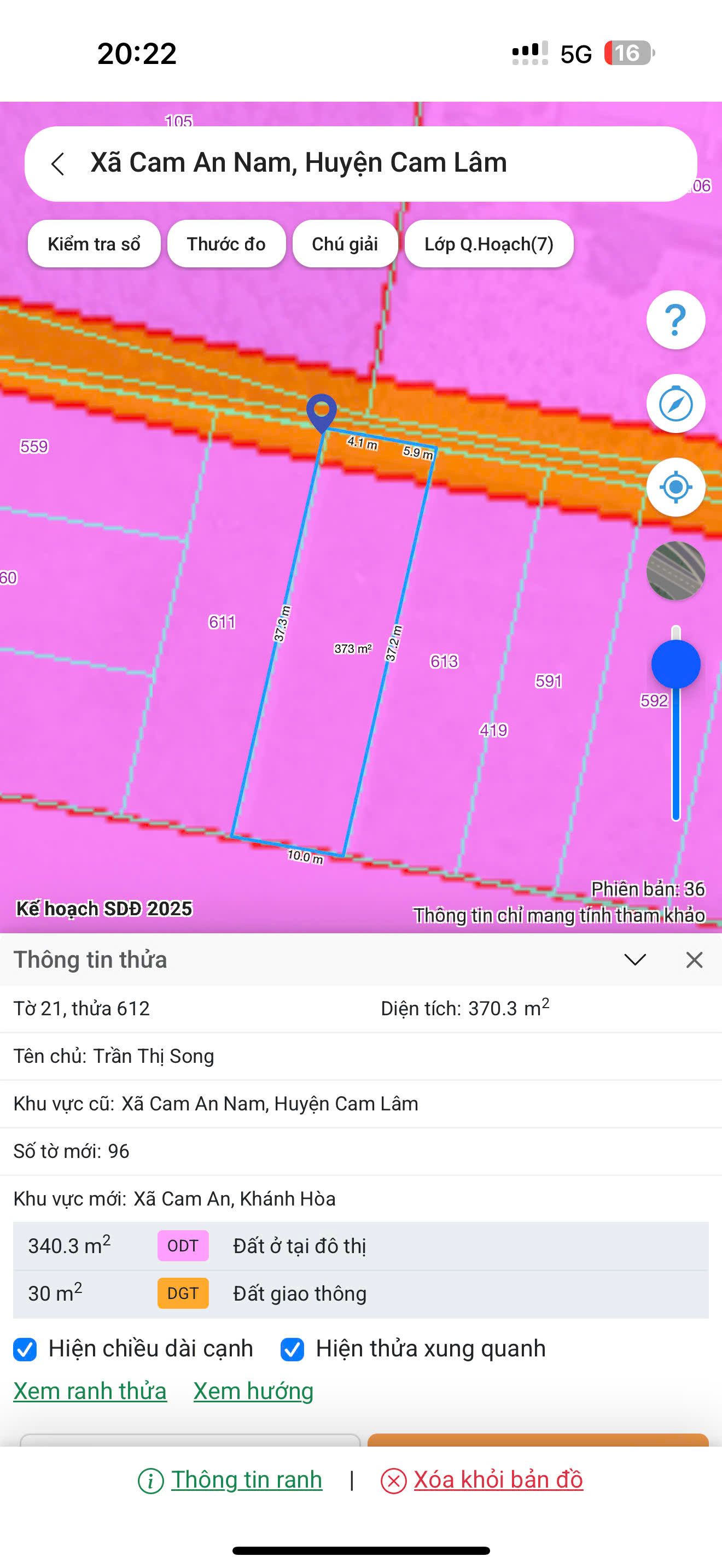 VĨNH ĐÔNG – CAM AN – 370 M² – GIÁ CHỈ 1 TỶ 500 TRIỆU