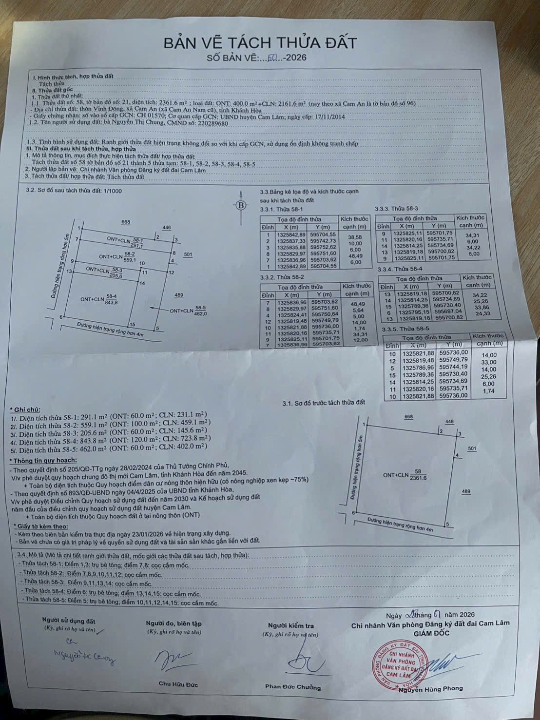 58.5 462M2 
vị trí : VĨNH ĐÔNG XÃ CAM AN , KHÁNH HOÀ
diện tích ;462M2 14X33M 60M THỔ CƯ
giá 1TỶ960TR ĐÃ XÂY BAO TƯỜNG RÀO 
giá tổng bán : 1TY960TR
LIÊN HỆ : MINH HIẾU 0389623794 BĐS
