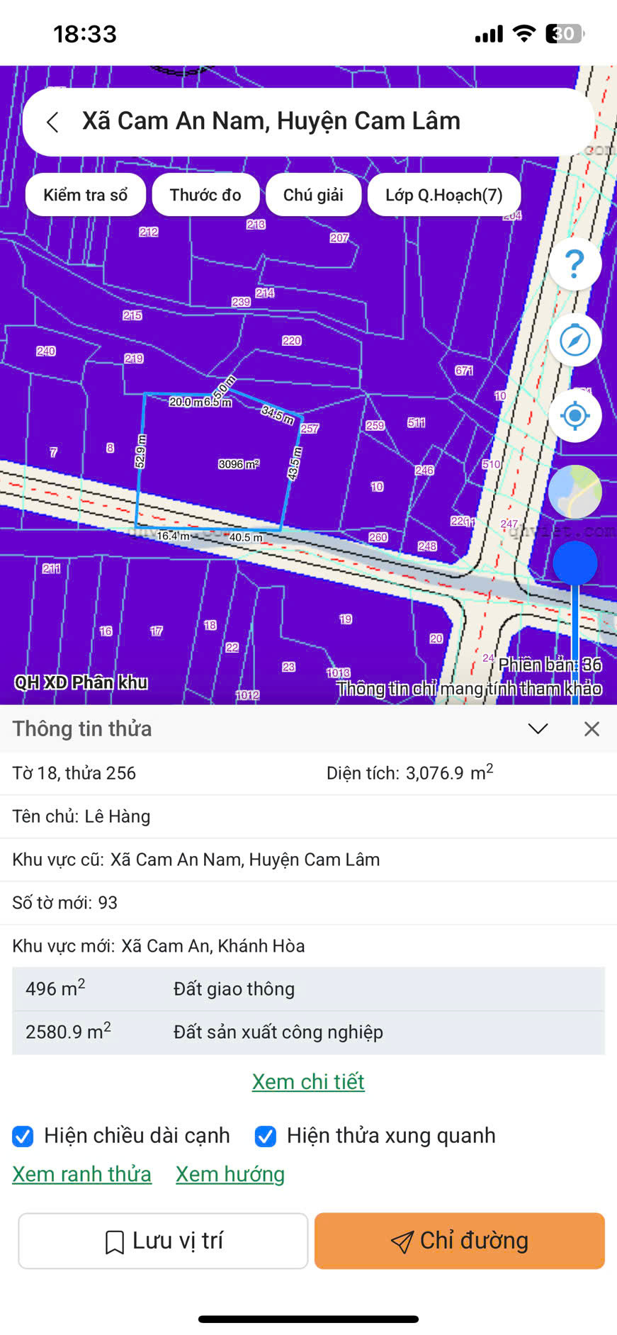 256-257.18 chn 5100M2 GIÁ 400 TRIỆU/SAO
vị trí : THÔN VĨNH TRUNG CAM AN KHÁNH HOÀ
DIỆN TÍCH :5100M2 BÁM ĐƯỜNG 80M X 43M
giá tổng bán :2 TỶ 040 TRIỆU
LIÊN HỆ : MINH HIẾU 0389623794 BĐS